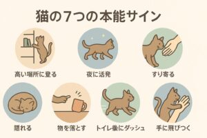 保護猫初心者のための７つの本能サイン
