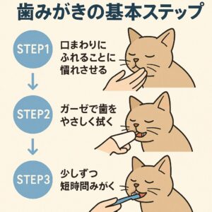 歯磨きの基本ステップ